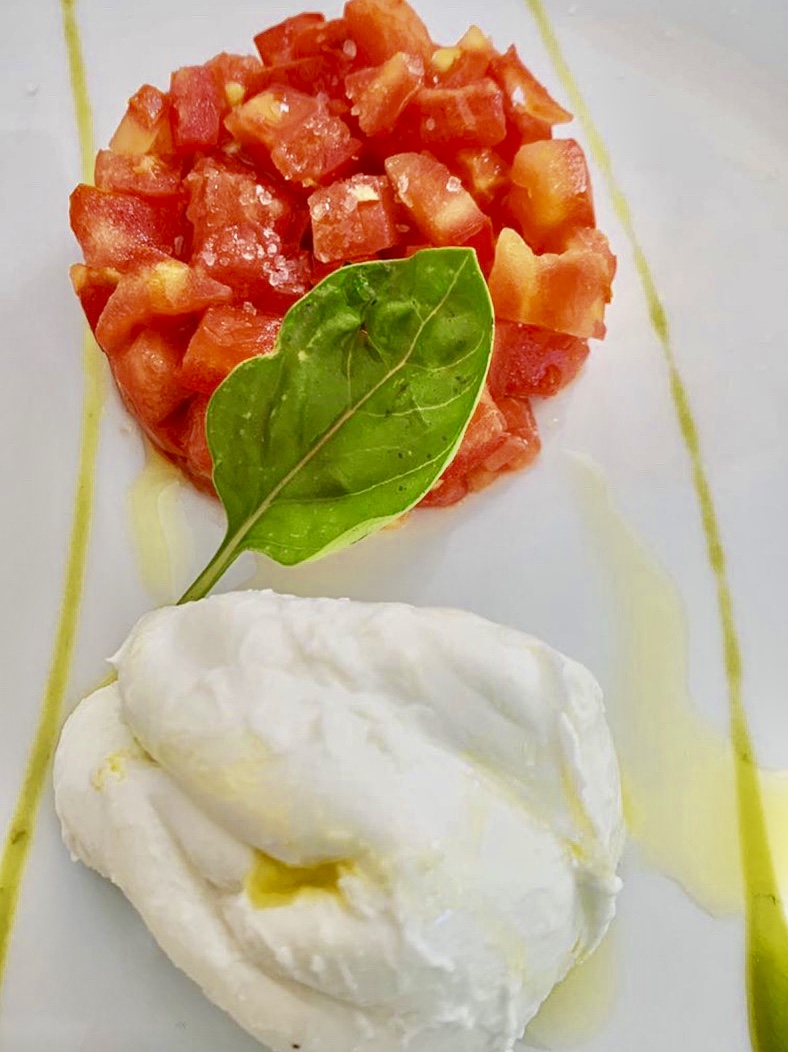 mozzarella caprese hotel saraceno mima