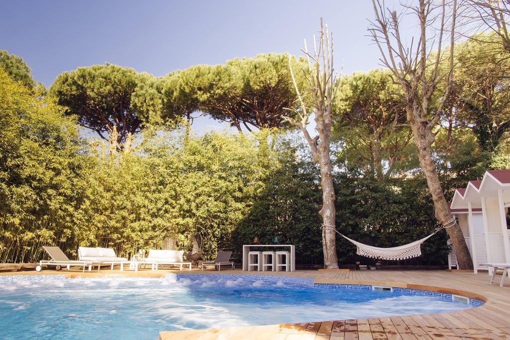 Piscina idromassaggio riscaldata milano marittima hotel 4 stelle