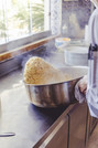 Cucina del ristorante in spiaggia Bagno Giuliano 247 Milano Marittima